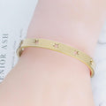 Bellatrix Star Gold Layered Bangle