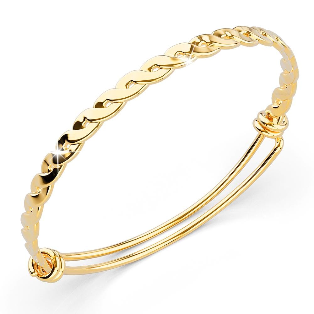 Adjustable deals bangles gold