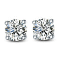 Essential Studs White Gold - Brilliant Co