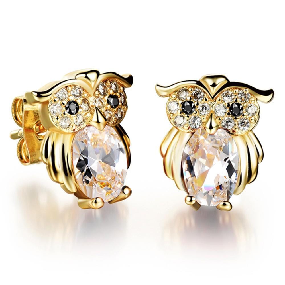 Pairs of Owl Stud Earrings - Brilliant Co