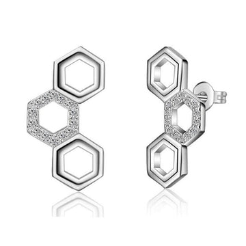 Honeycomb Earrings - Brilliant Co