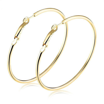 Farah Large Hoop Earrings - Brilliant Co