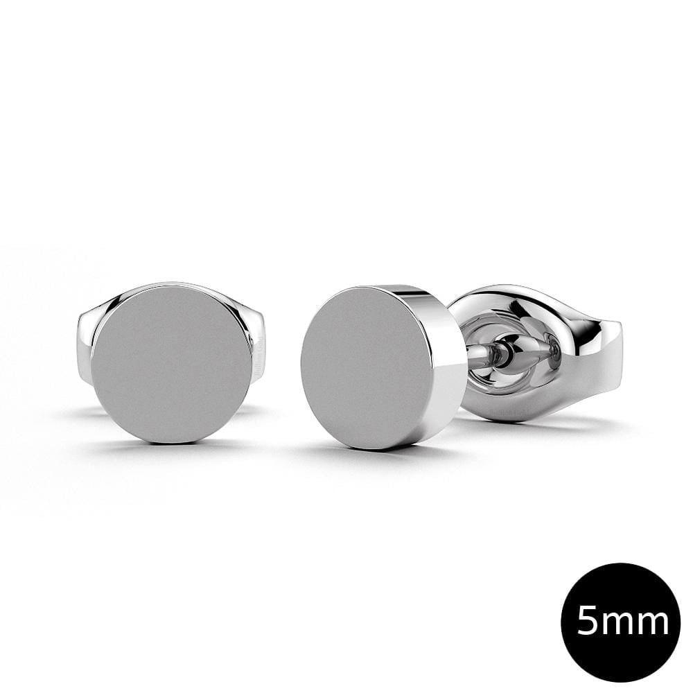 Simplicity Stud Earrings 5mm - Brilliant Co