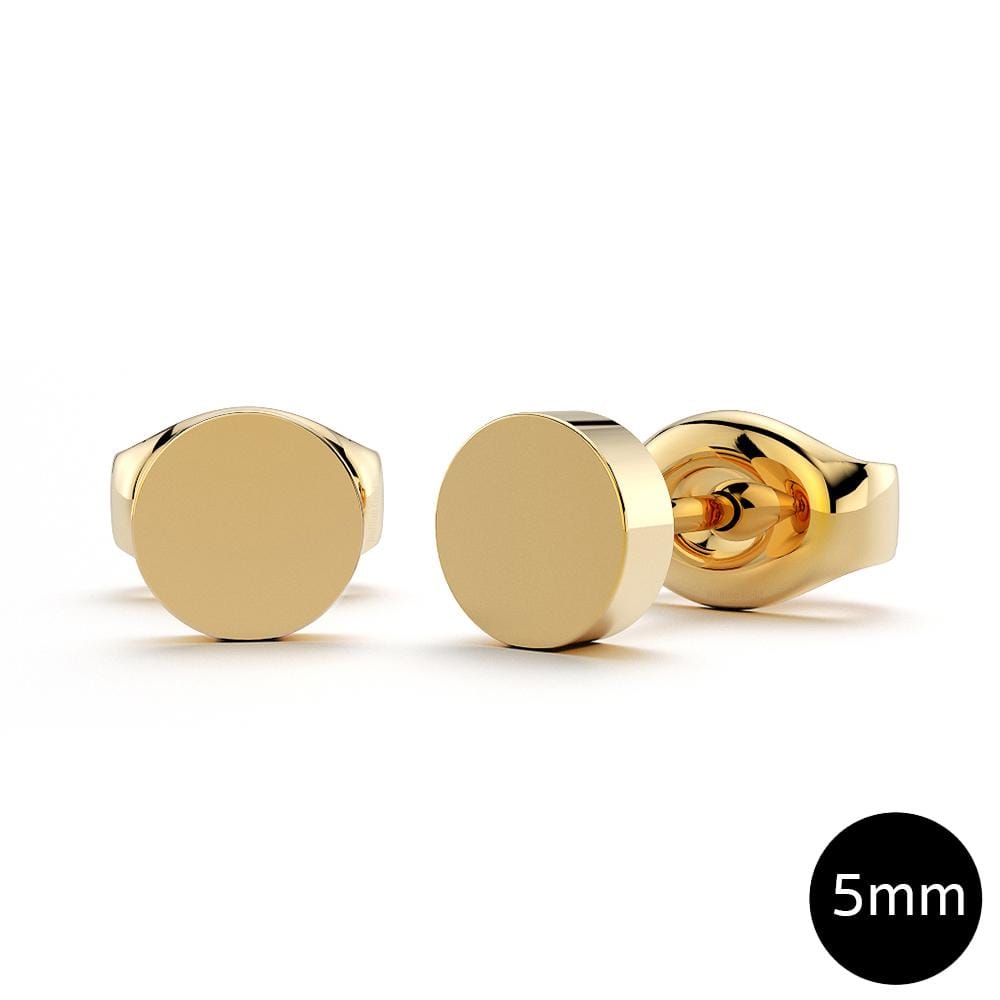 Simplicity Stud Earrings 5mm - Brilliant Co