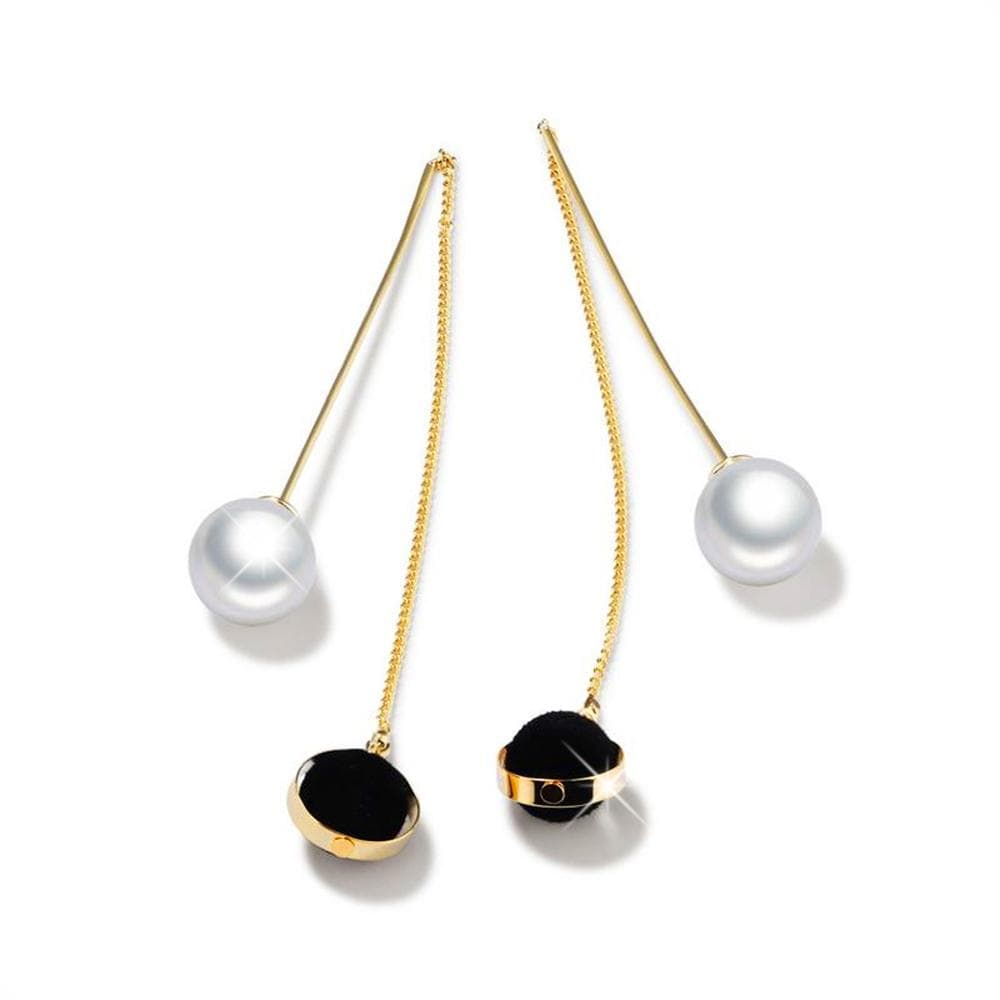 Double Seduction Threader Earrings - Brilliant Co