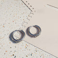 Flawless Illusion Hoop Earrings 10mm