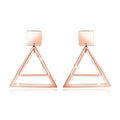 Double Triangle Earrings - Brilliant Co