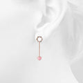 Circle of My Heart Asymmetric Earrings