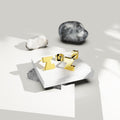 Nickelodeon Initial Alphabet Letter Earrings Gold Layered Steel Jewellery - 103