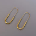 Havana Gold Titanium Dangle Earrings - Brilliant Co