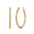 Mellenum Hoop Gold Layered Earrings - Brilliant Co