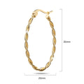 Fairy Dust Hoop Gold Layered Earrings - Brilliant Co