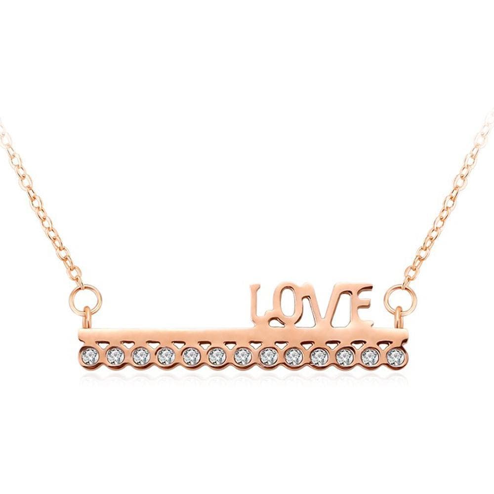 Love On Top Necklace - Brilliant Co