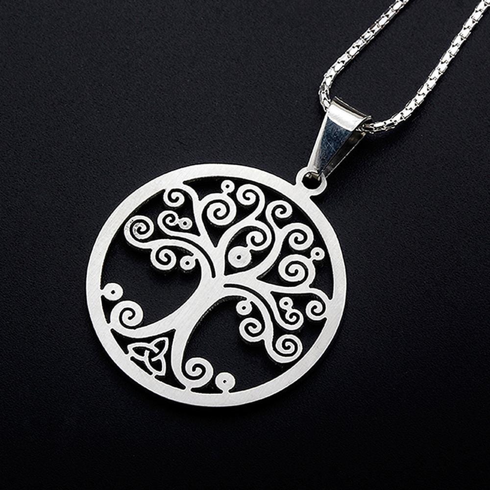Olive Tree Pendant Necklace - Brilliant Co