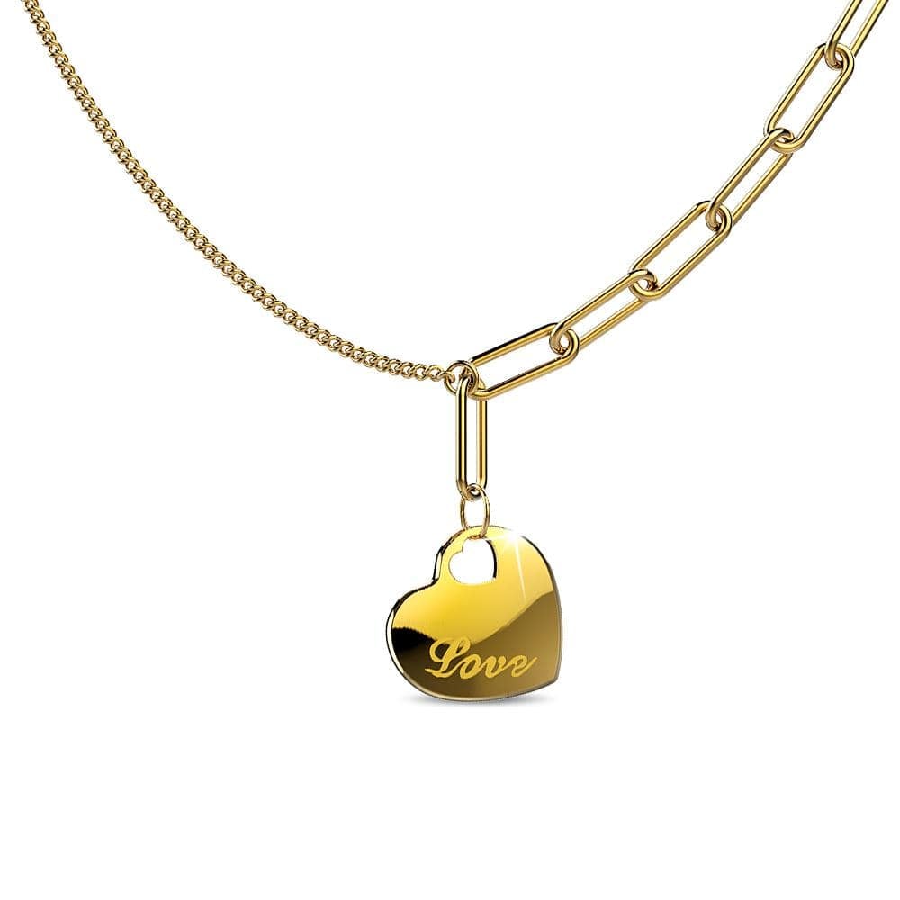 Petite Love Gold Layered Necklace - Brilliant Co