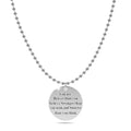 Brave Inscriptions Pendant Necklace - Brilliant Co