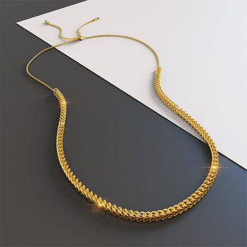 Janet Corsetted Chain Necklace
