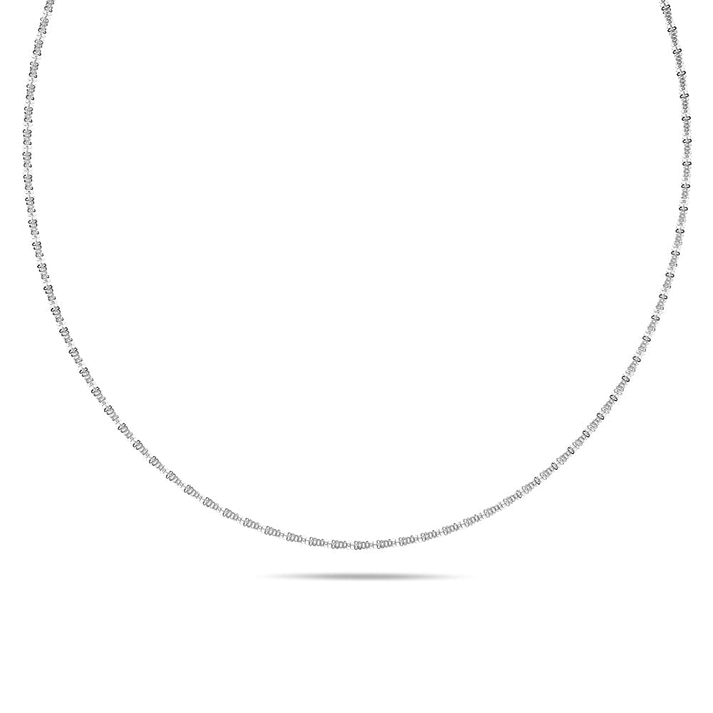 Chlo‚Äö√†√∂¬¨¬© Chain Link Necklace in White Gold - Brilliant Co
