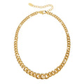 Odell Gold Cuban Chain Necklace 