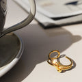 Forever Knot Gold Ring