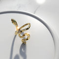 Rise Of Nagini Gold Python Ring
