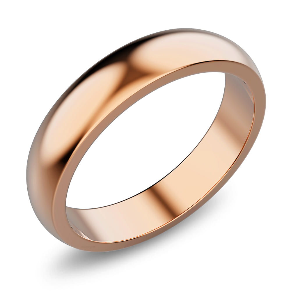 Louise Minimalist Rose Gold Ring