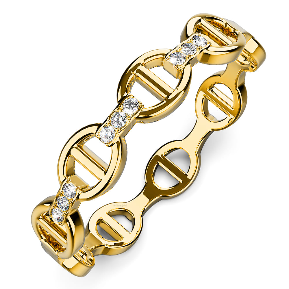 Daphne Link Ring In Gold