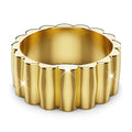 Aurum Circle Gold Layered Ring