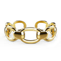 Adjustable Imperial Chain Link Ring in Gold
