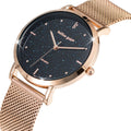 Bullion Gold Seamless Dial - Rose Gold and Black - Brilliant Co