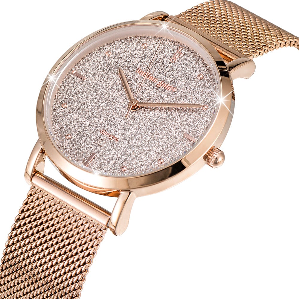 Bullion Gold Seamless Dial - Rose Gold and White - Brilliant Co