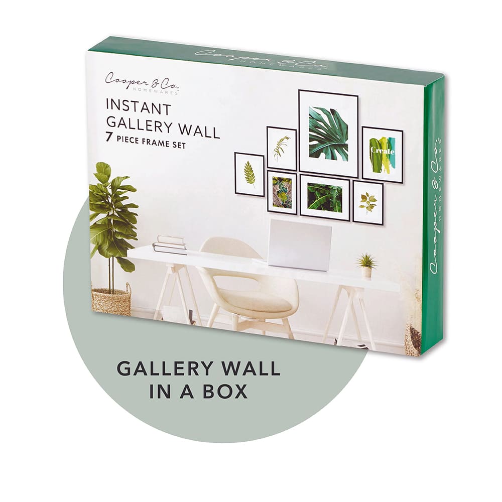 Cooper & Co. Instant Gallery Wall 7 Piece Frame Set