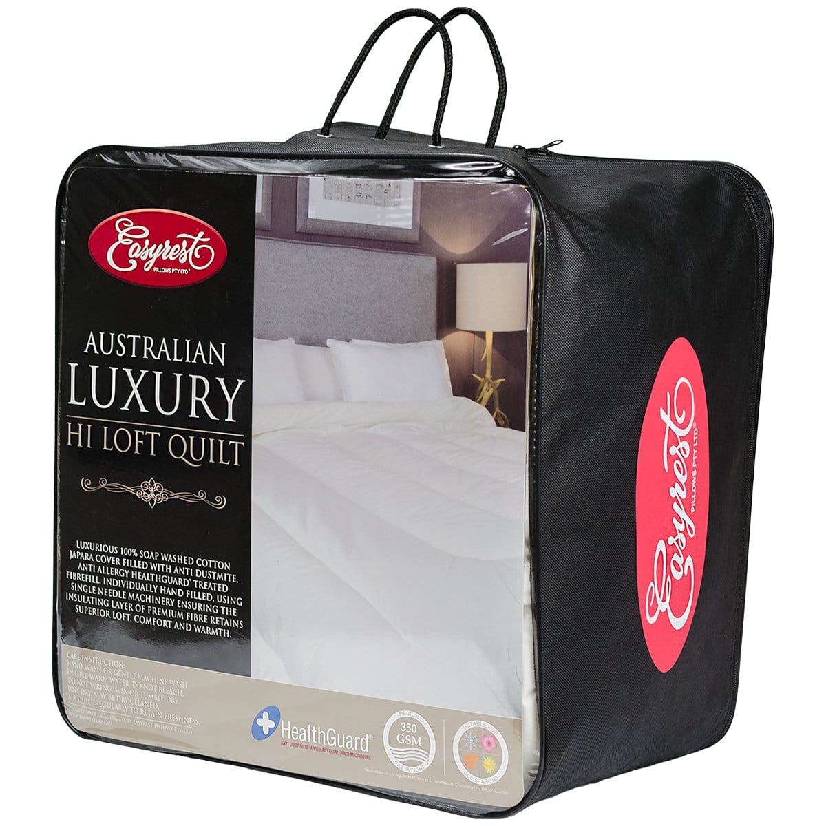 Easy Rest Australian Luxury Hi Loft Quilt - Single - Brilliant Co