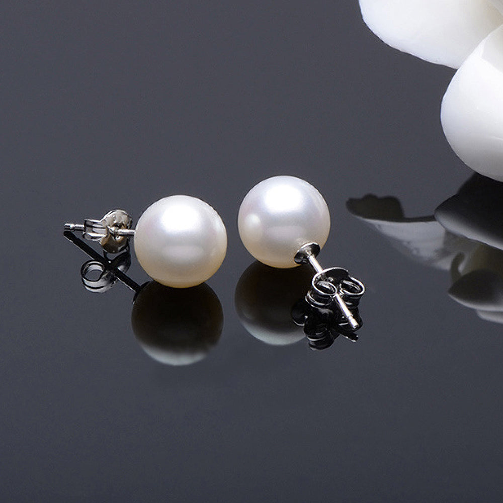 Free Pearl Stud Earrings