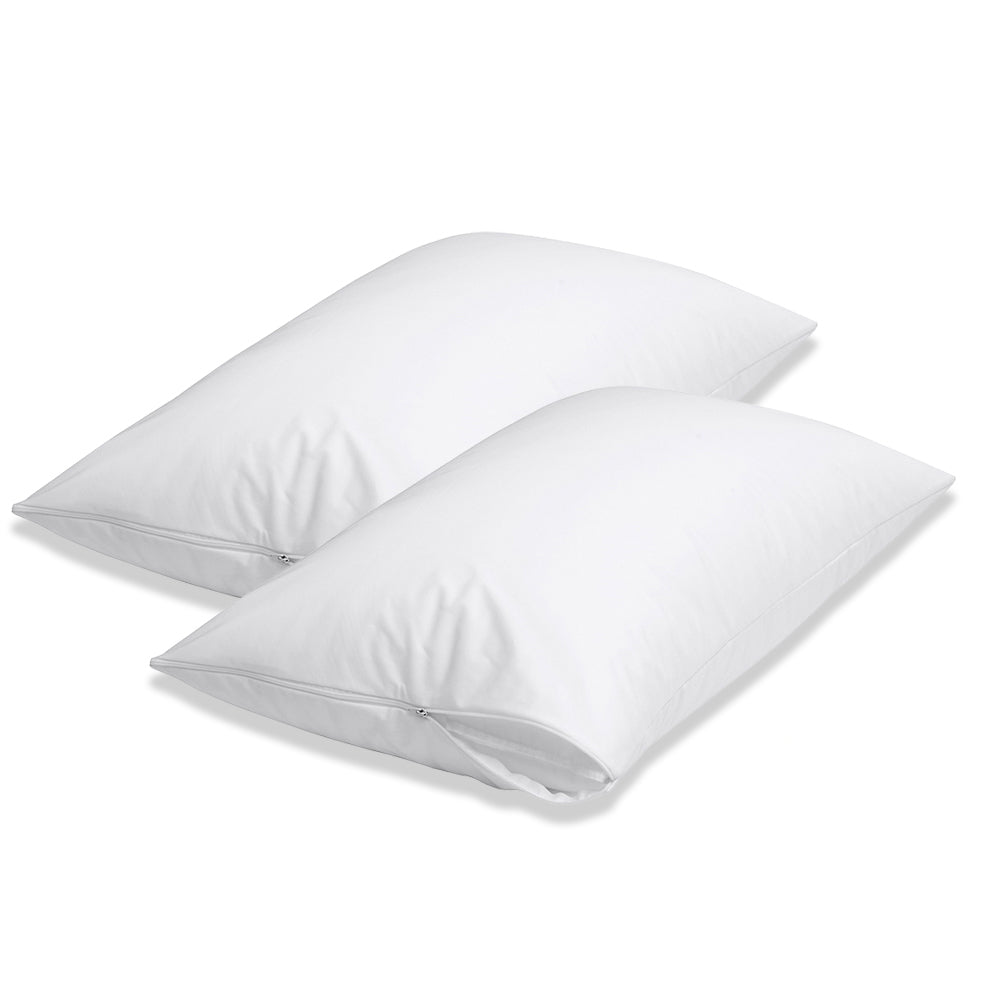 2pc Pack Jason Eva Clean Pillow Protectors Waterproof Standard