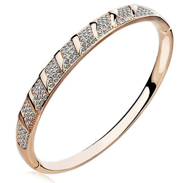 Talulla Bangle Embellished with Swarovski® crystals