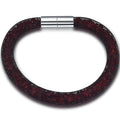Mesh Single Wrap Bracelet Scarlet Embellished with Swarovski® crystals