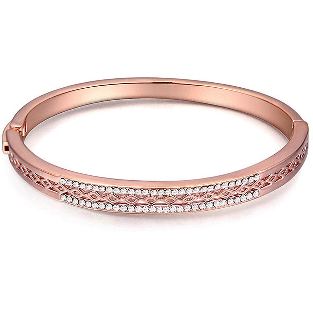 Destiny Bangle Embellished with Swarovski® crystals