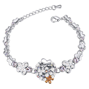 Butterfly Meadow Bracelet Embellished with Swarovski®  crystals