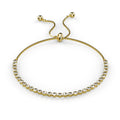 Tia Gleam Pull-Tie Tennis Bracelet