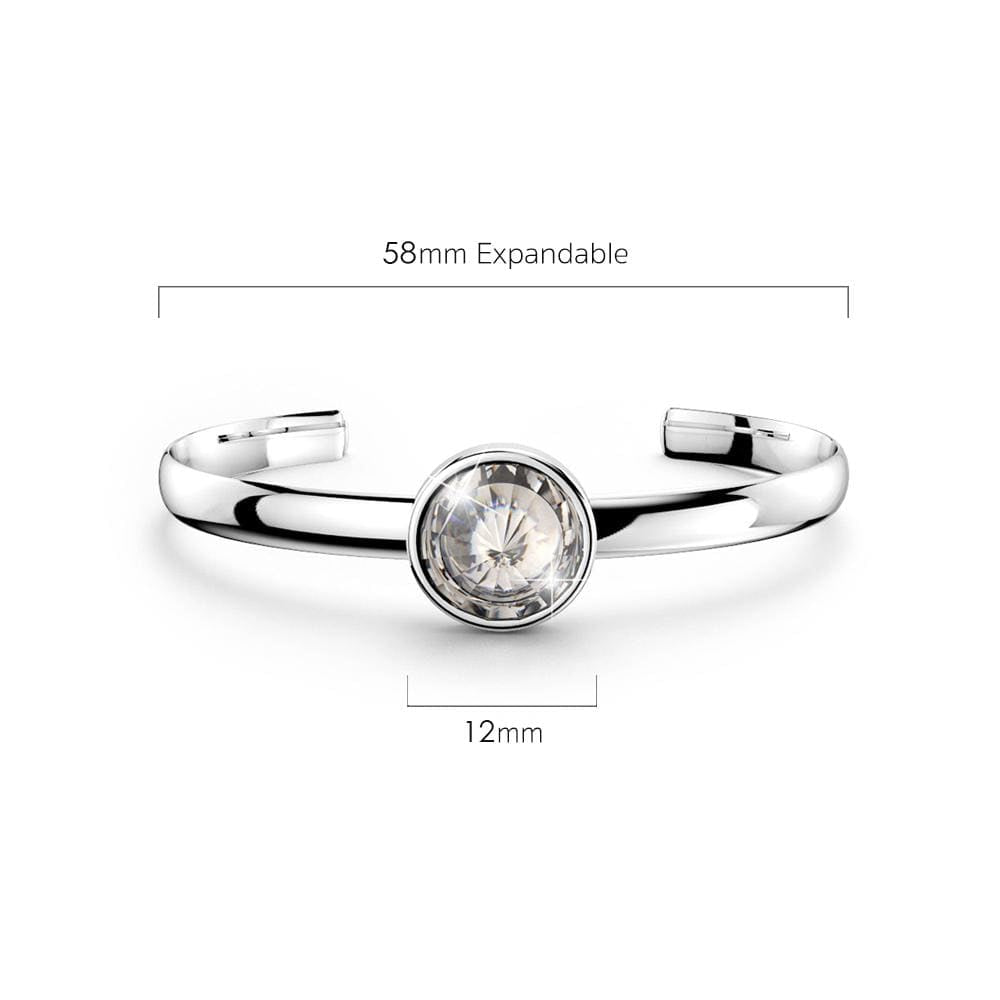 Blair Bangle Embellished with Swarovski® crystals