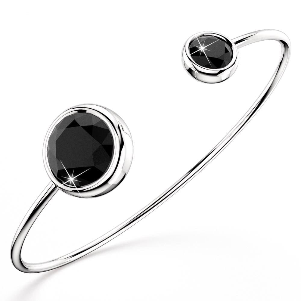 Loisa Bangle Embellished with Swarovski® crystals