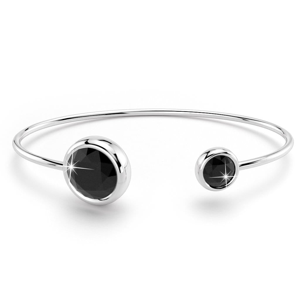 Loisa Bangle Embellished with Swarovski® crystals