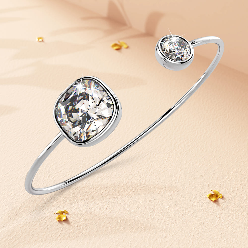 Monica Bangle Embellished with Swarovski® crystals