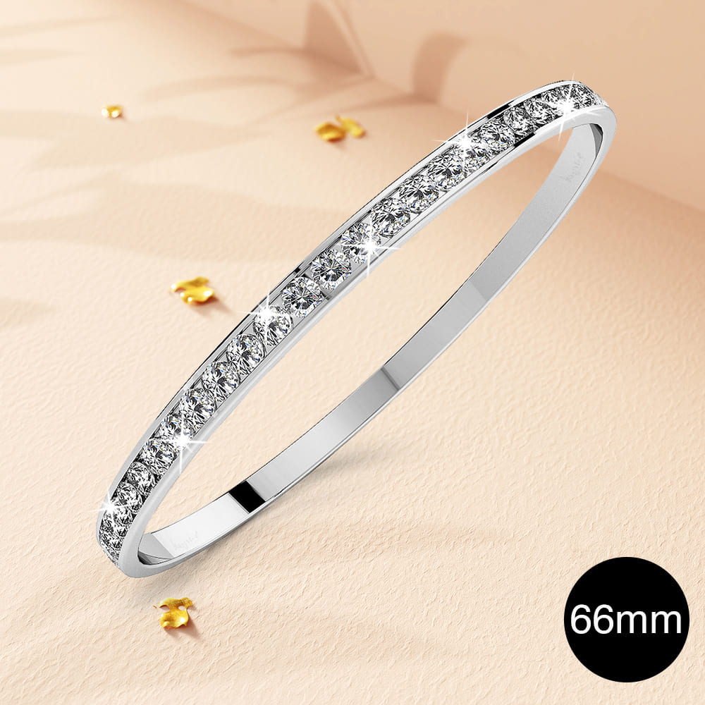 360 Classic Bangle Embellished with Swarovski® Crystals