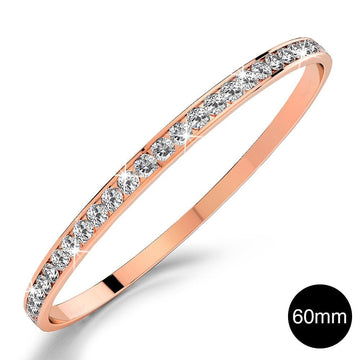 360 Classic Bangle Embellished with Swarovski® crystals