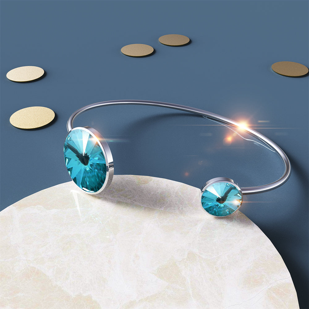 Serene Bangle Embellished with Swarovski¬¨√Ü crystals