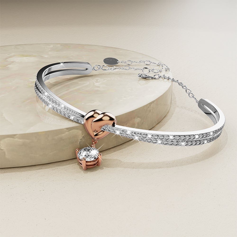 Swarovski love hot sale heart bracelet