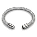 Mesh Single Wrap Bracelet Embellished with Swarovski® crystals