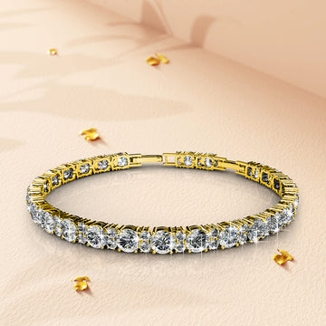 Sirius Brilliance Tennis Bracelet Embellished with Swarovski® crystals